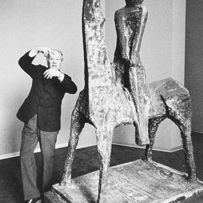 Marino Marini - Stampa vintage alla gelatina ai sali d'argento