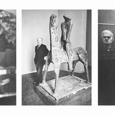 Marino Marini - Tre stampe vintage alla gelatina ai sali d'argento