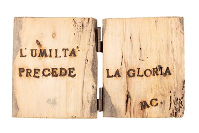Vangelo - Libro d'Artista in legno