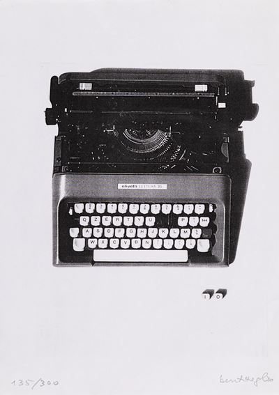Olivetti. Lettera 35, xerocopia, es. 135/300