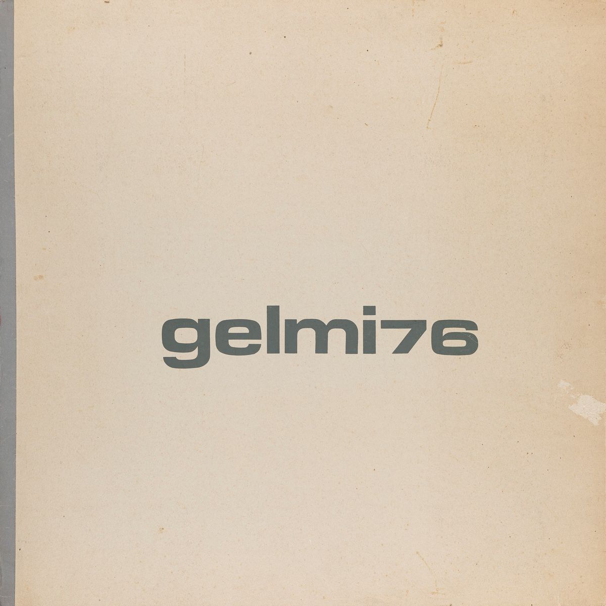 Annamaria Gelmi - Senza Titolo