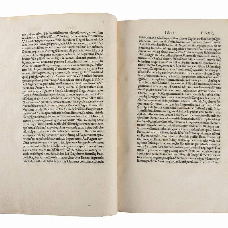 Emili, Paolo Aemilii Veronensis De rebus gestis Francorum libri III, Prima edizione