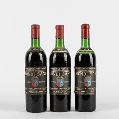 Biondi Santi Annata 1969-1971 (3 Bt)