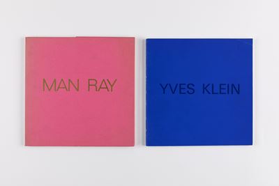 Man Ray, Unconcerned but not indifferent e Yves Klein, Catalogo della mostra