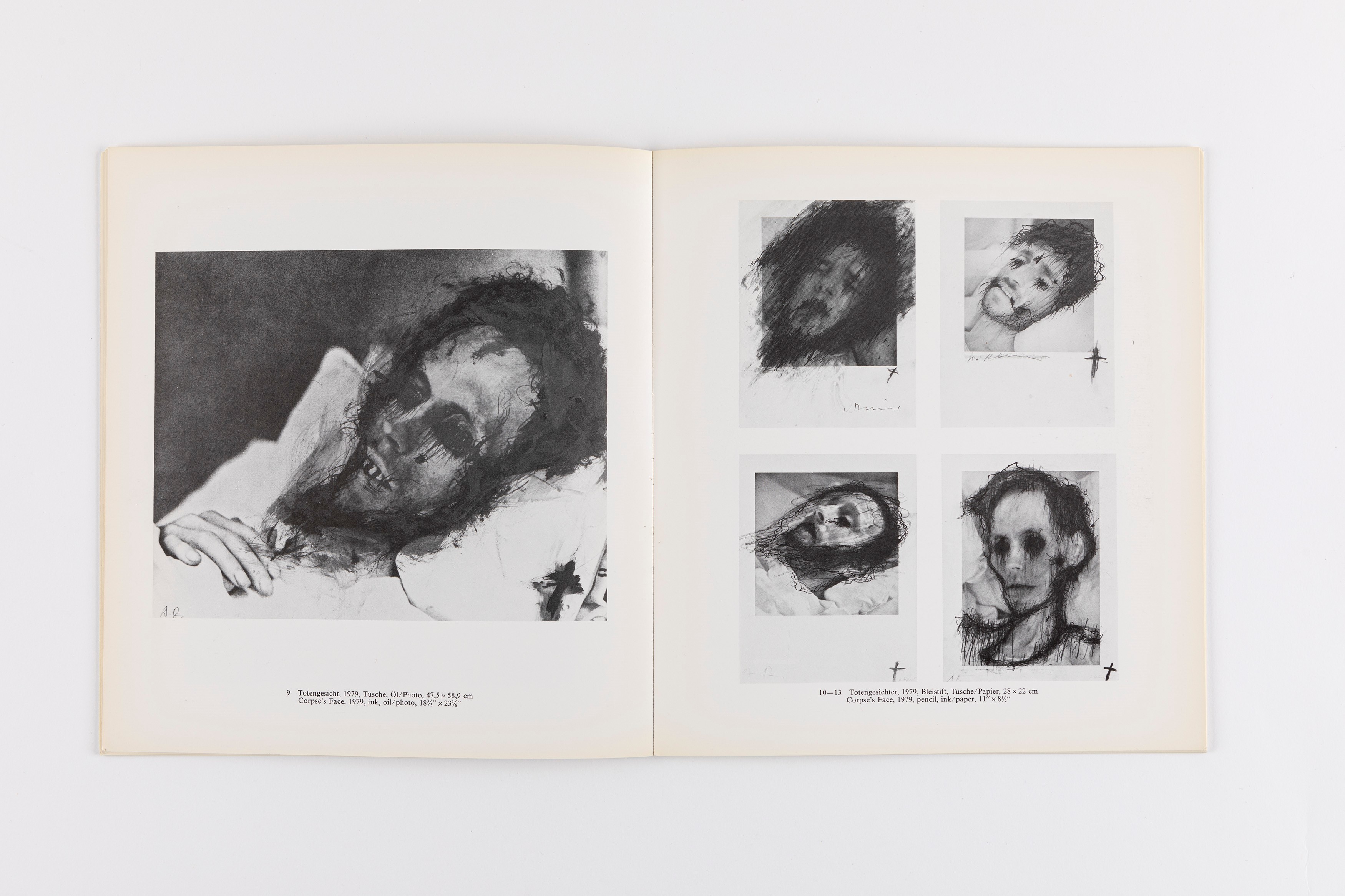 Arnulf Rainer (rif.) - Tod Death (Catalogo della mostra, Galerie Ulysses, Vienna, 1978)