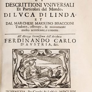 Lucas de Linda - Le relationi et descrittioni universali et particolari del mondo