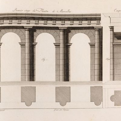 Journées pittoresques des édifices de Rome ancienne, prima edizione