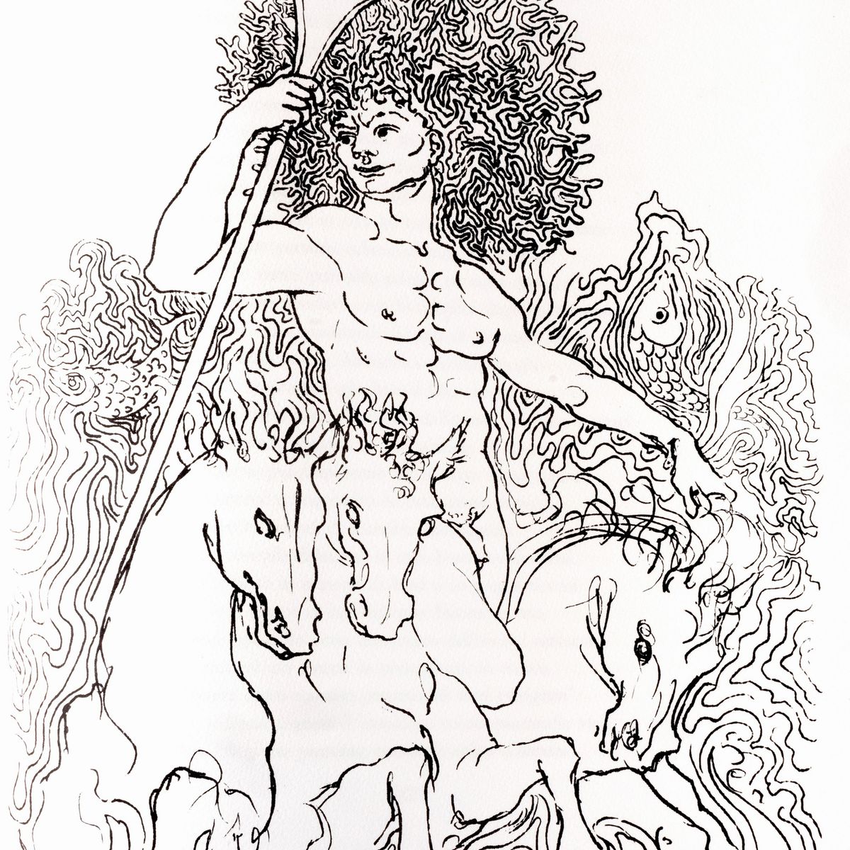 Corrado Cagli - Inni Omerici - Edizione del 1968 con 10 illustrazioni a piena pagina