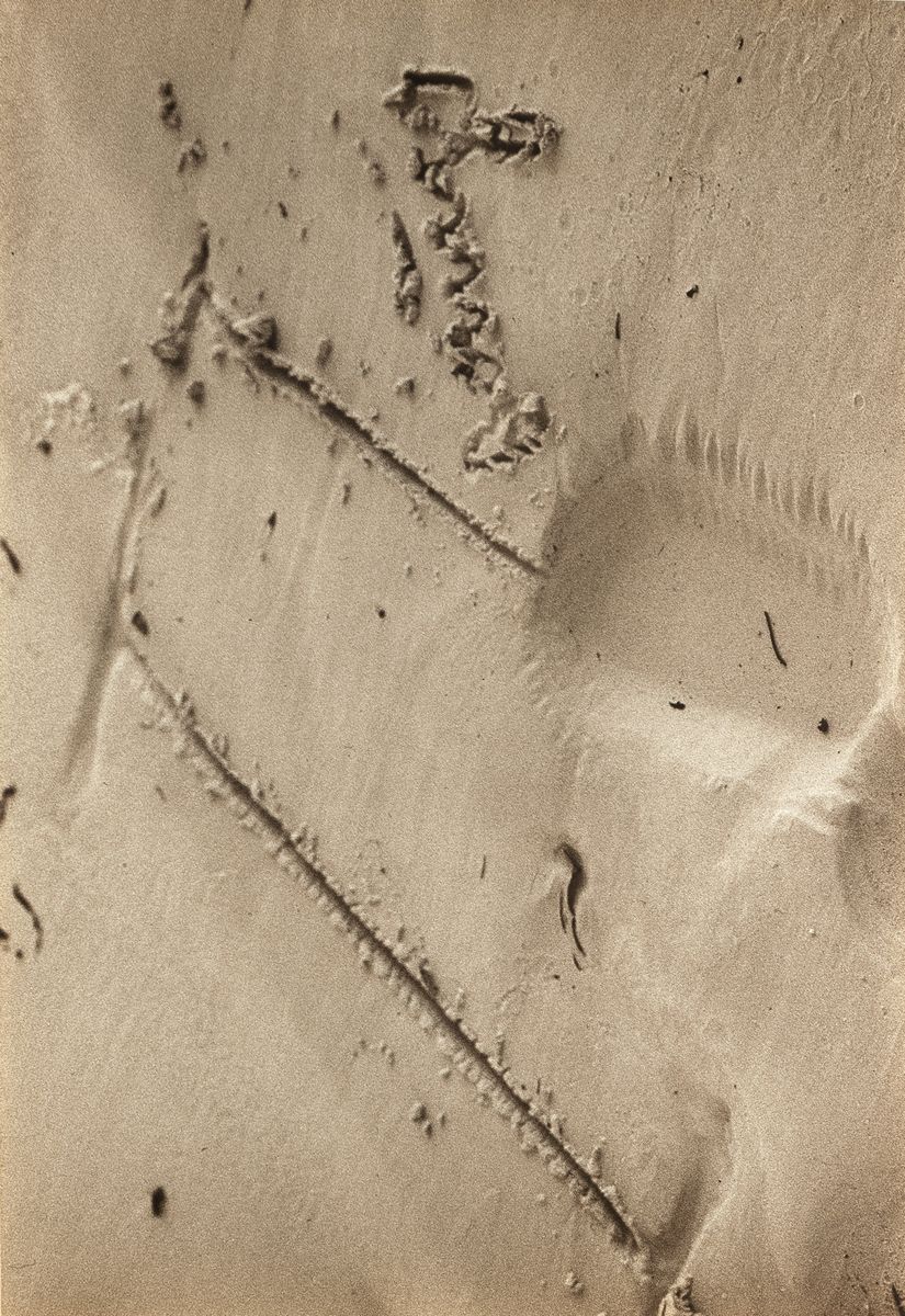 Joseph Beuys - Sandzeichnungen - 7 fotografie e 11 stampe, 1975