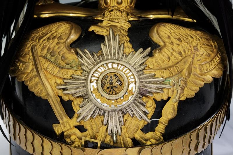 Pickelhaube da Generale della Guardia