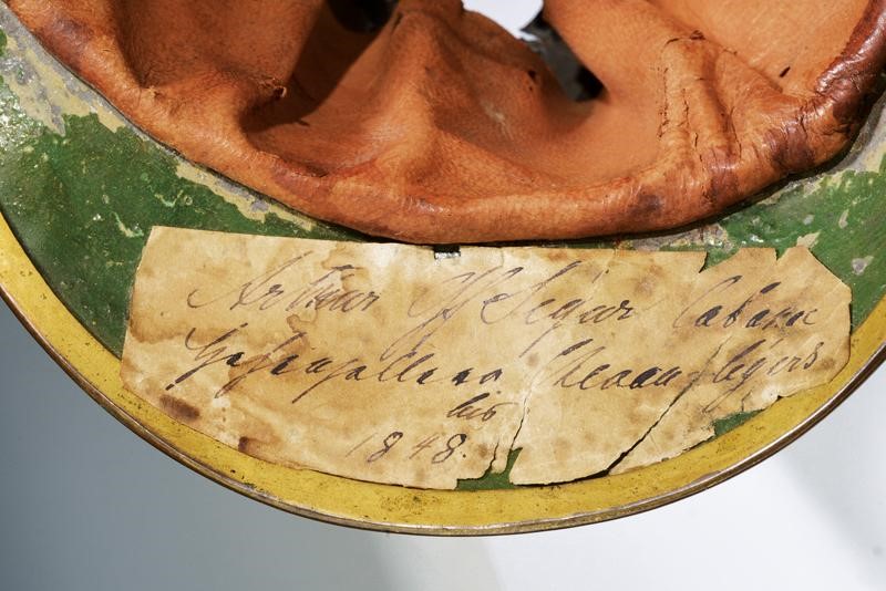 Frammento di un Elmo da Ufficiale dei Chevaulegers Mod.1848/49