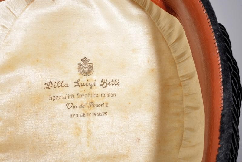 Raro Fez per Ufficiale della Milizia Stradale Mod. 1938