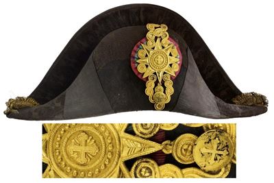 Bella Feluca da Cavaliere Dell'ordine dei Santi Maurizio e Lazzaro