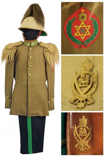 Alta Uniforme della Guardia Imperiale del Negus