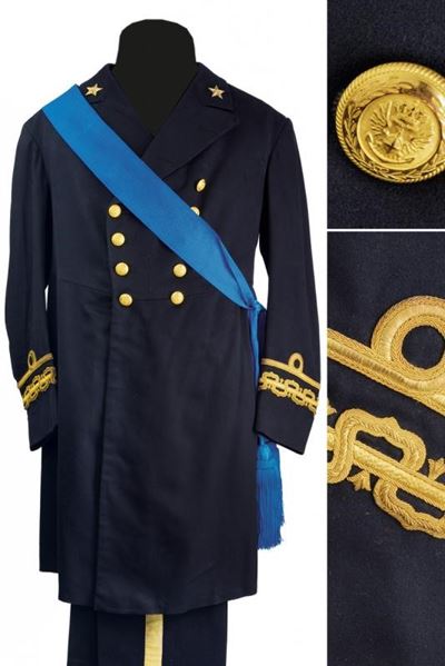 Uniforme di Servizio del Contrammiraglio Camillo Candiani (1841-1919)