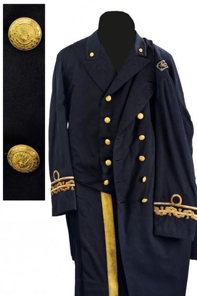 Uniforme di Servizio del Contrammiraglio Camillo Candiani (1841-1919)