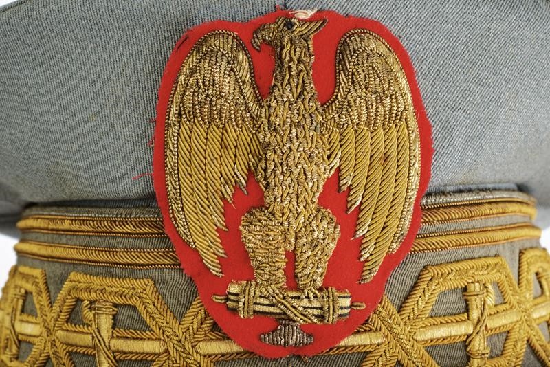 Berretto da Luogotenente Generale della Mvsn di Luigi Russo