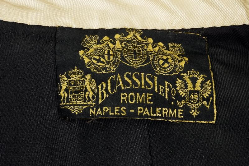 Uniforme da Senatore di Francesco Dentice D'accadia (1873-1944)