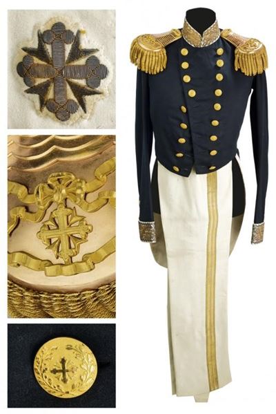 Uniforme da Cavaliere Dell'ordine dei Santi Maurizio e Lazzaro