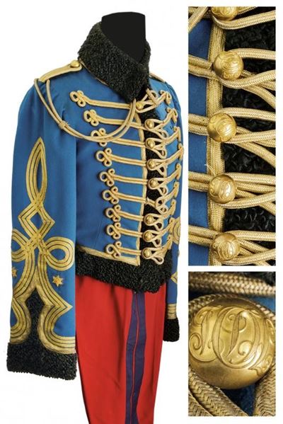 Uniforme da Tenente Colonnello degli Ussari di Pavia