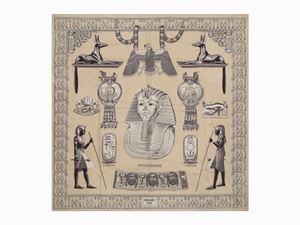 Hermès - Foulard Tutankhamon