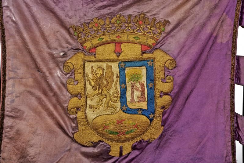 Bandiera della Falange della Città di Madrid