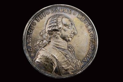 Medaglia in Argento Carlos III