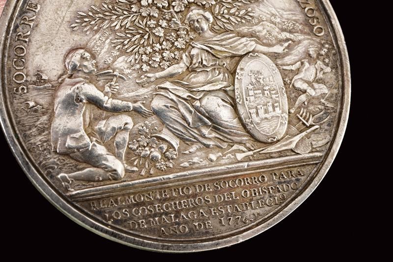 Medaglia in Argento Carlos III