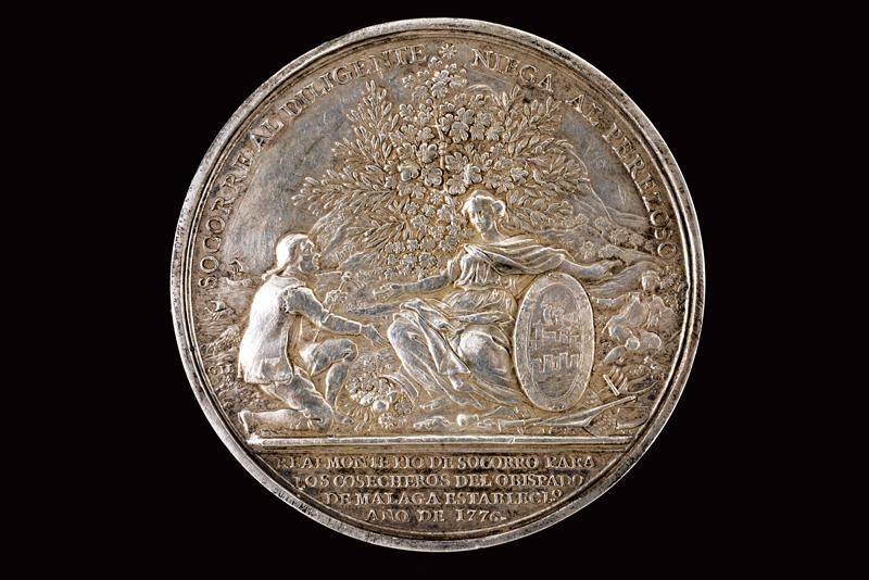Medaglia in Argento Carlos III