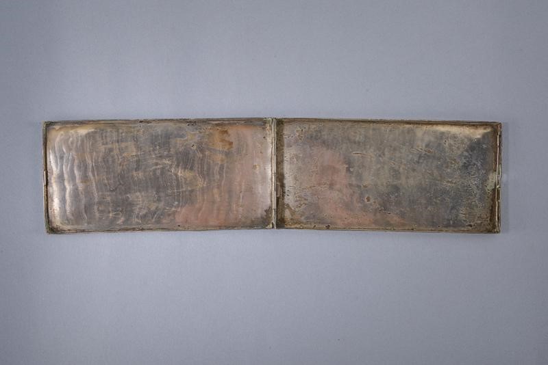 Portasigarette in Argento con Stemma Reale Spagnolo