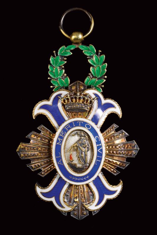 Ordine al merito civile terzo quarto del XX Sec. Militaria Armi