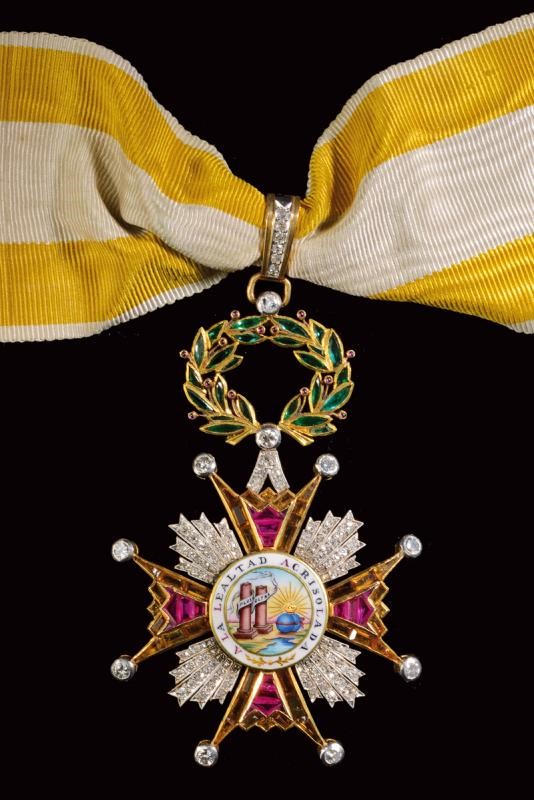 Ordine di Isabella la Cattolica terzo quarto del XX Sec. Militaria