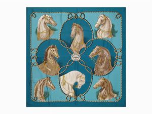 Hermès - Foulard Brides L&#233;g&#232;res