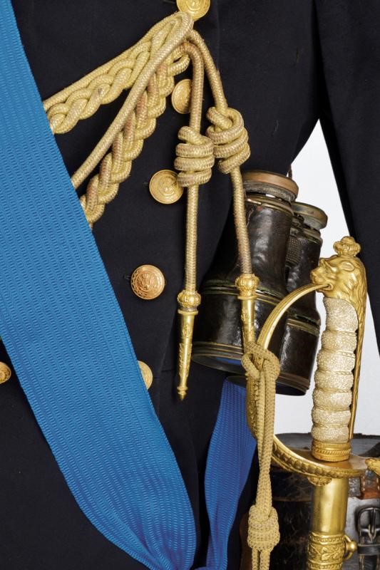 Uniforme e Spadino da Ammiraglio Appartenuti al Marchese Marcello Amero D'aste Stella