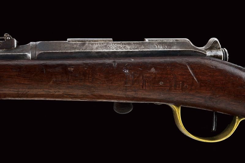 Rara Carabina Gras Y1874 di Produzione Steyr, Contratto Greco