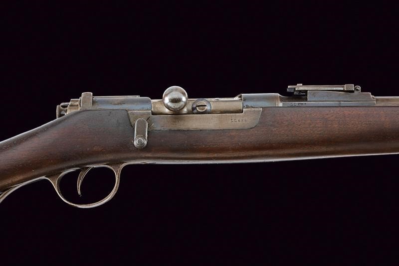 Fucile a Retrocarica Kropatschek Mod. 1886 con Baionetta