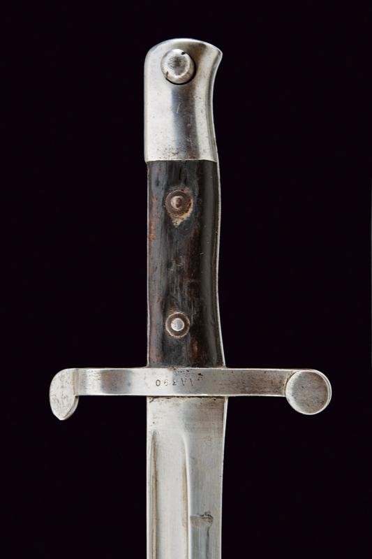Fucile a Retrocarica Kropatschek Mod. 1886 con Baionetta
