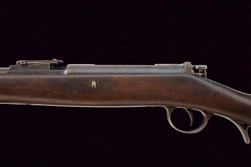 Fucile a Retrocarica Kropatschek Mod. 1886 con Baionetta