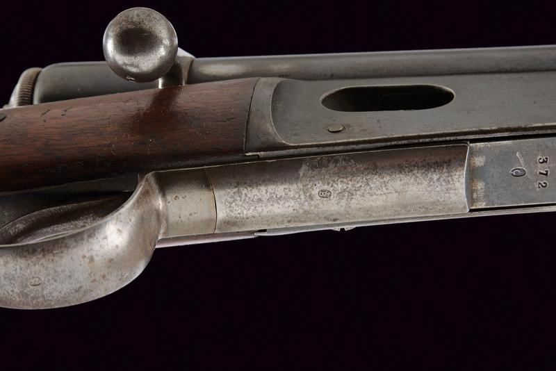 Fucile a Retrocarica Kropatschek Mod. 1886 con Baionetta