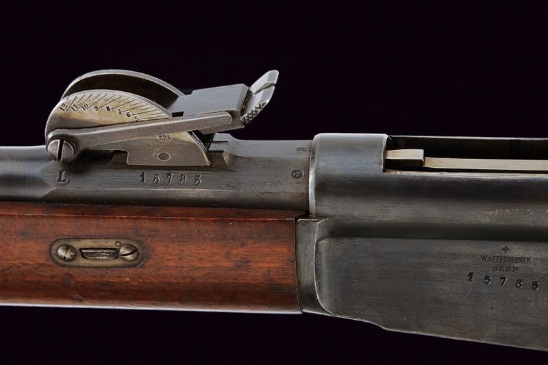 Fucile Vetterli Mod. 1881 Stutzer con Baionetta