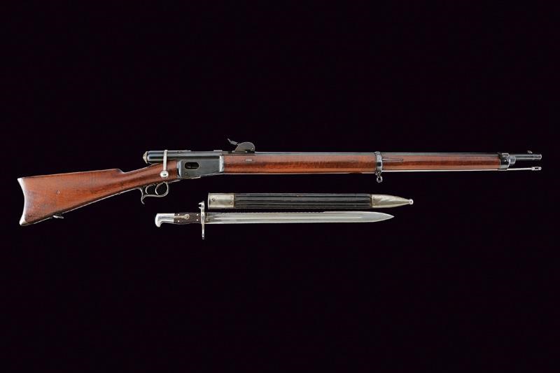 Fucile Vetterli Mod. 1881 Stutzer con Baionetta
