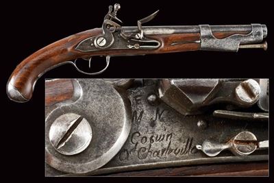 Pistola a Pietra Focaia da Cavalleria Mod. 1763