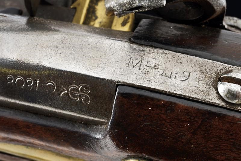 Pistola da Cavalleria a Pietra Focaia Mod. An IX