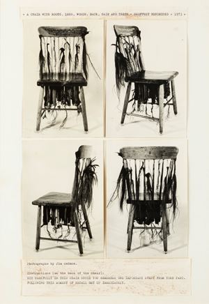 A Chair with Roots, Legs, Words, Back, Hair and Teeth 