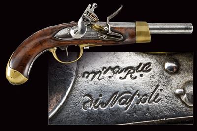 Pistola a Pietra Focaia da Cavalleria