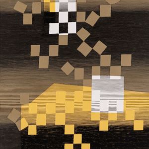 60 carrés oleissants avec petit panache