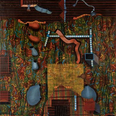 Senza titolo, olio su tela, 1971