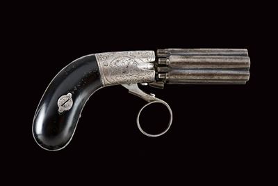 Mariette, Pepperbox a luminello in Belgio, circa 1855