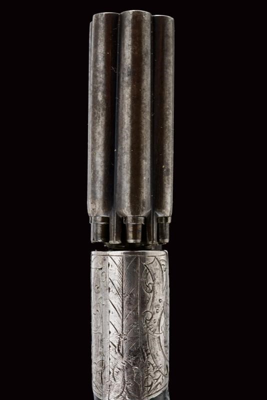 Mariette, Pepperbox a luminello in Belgio, circa 1855