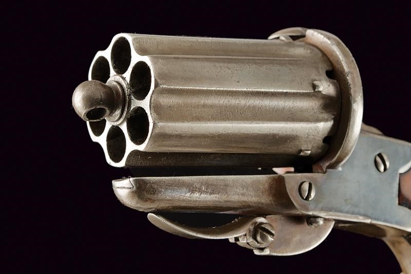 Pepperbox revolver a spillo, Belgio, 1870 circa
